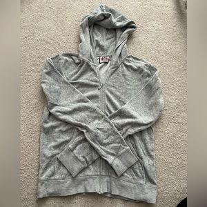Juicy Couture Grey Zip Up size XL